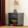 12725 Asten Contemporary Blue Nightstand - South Shore