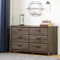 12730 Asten Contemporary Fall Oak Dresser - South Shore