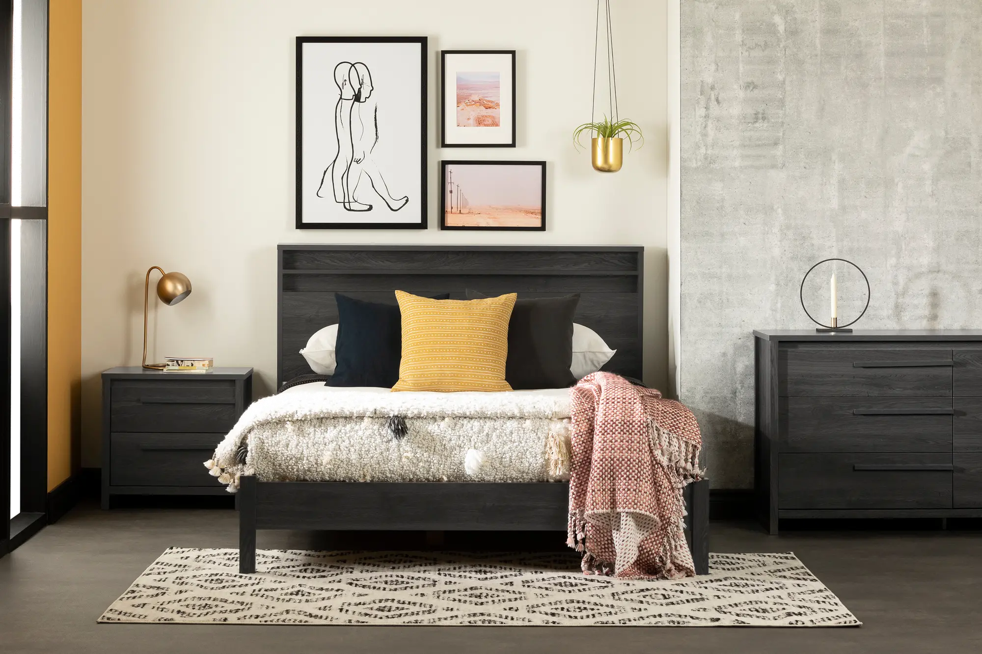 12750 Lensky Modern Gray Oak Dresser - South Shore-4