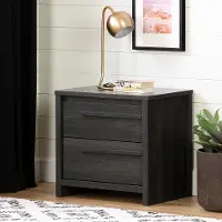 12752 Lensky Modern Gray Oak Nightstand - South Shore
