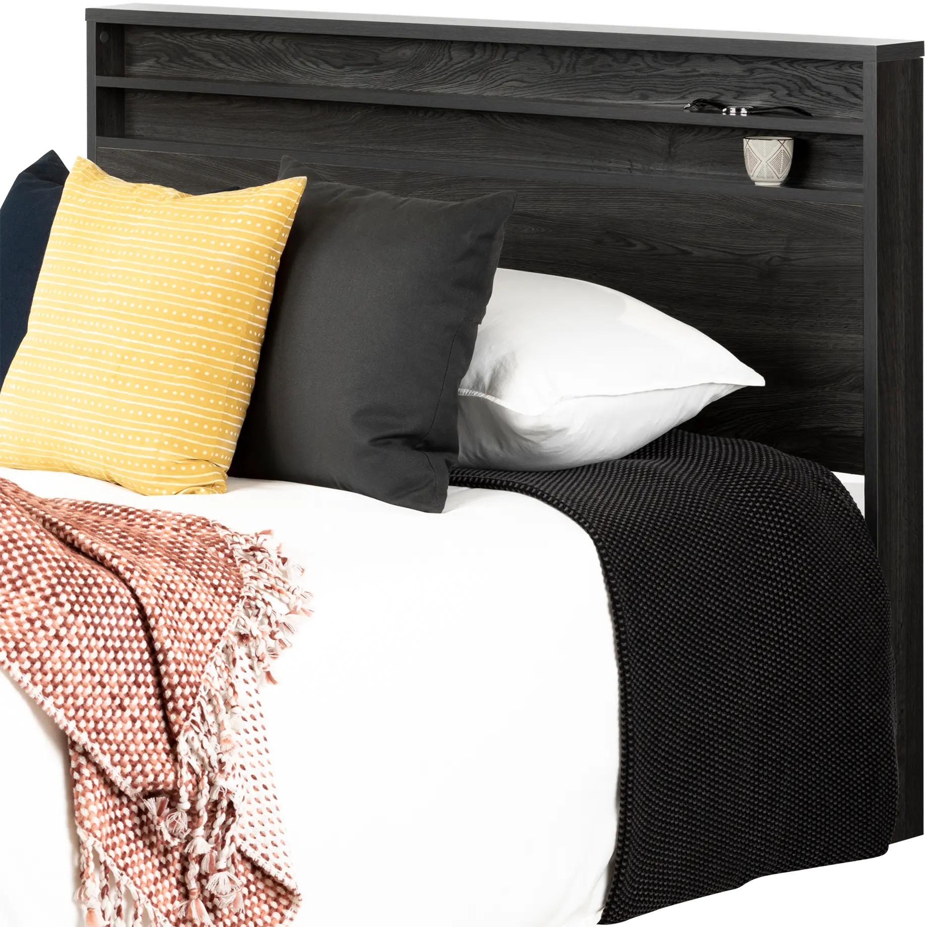 12753 Lensky Modern Gray Oak Full-Queen Headboard - South Shore-3