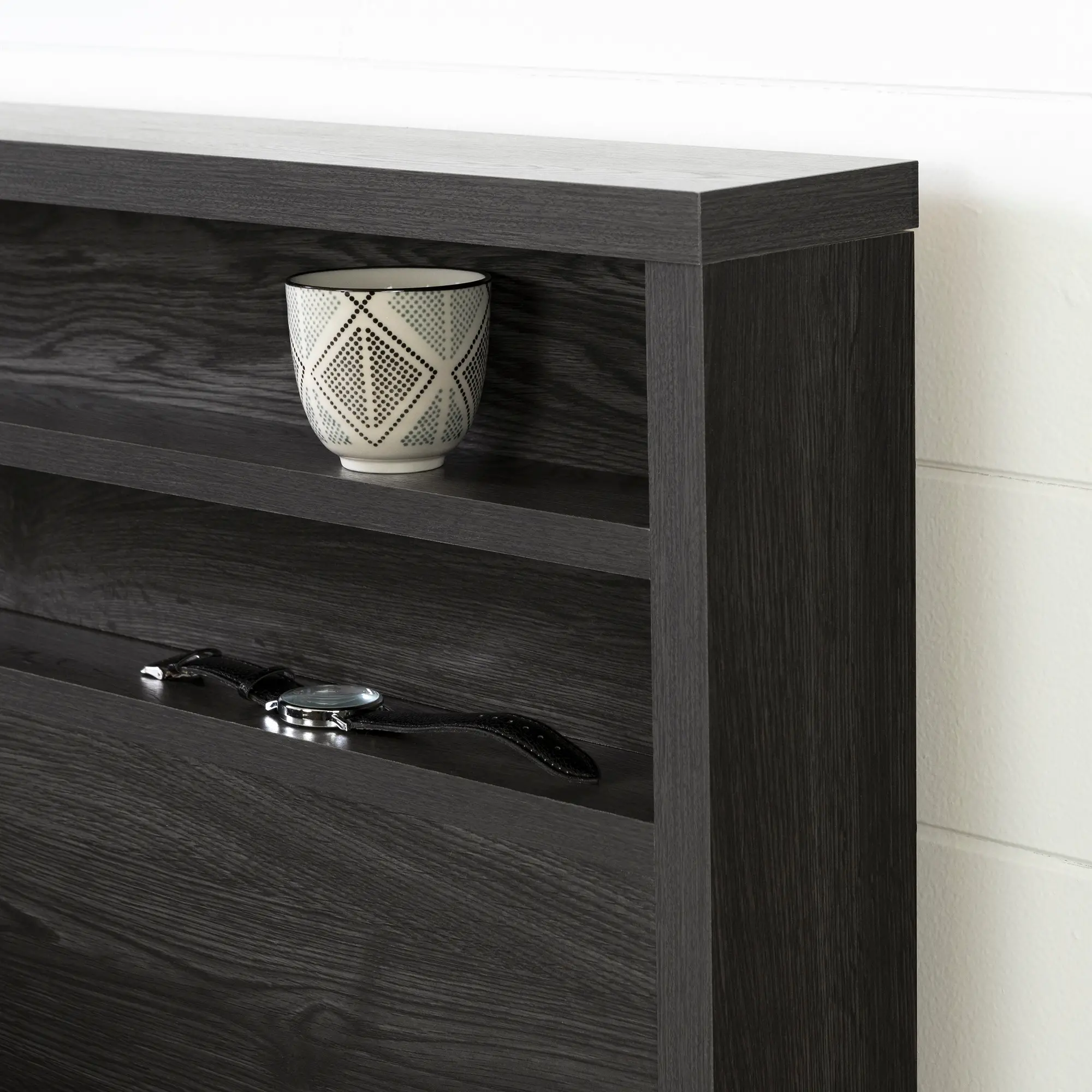 12753 Lensky Modern Gray Oak Full-Queen Headboard - South Shore-4