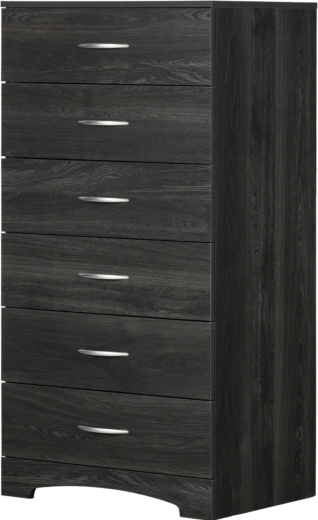 12951 Contemporary Gray Oak Lingerie Chest - South Shore-1
