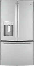 GYE22GYNFS GE 22.08 cu ft French Door Refrigerator - Counter Depth Stainless Steel