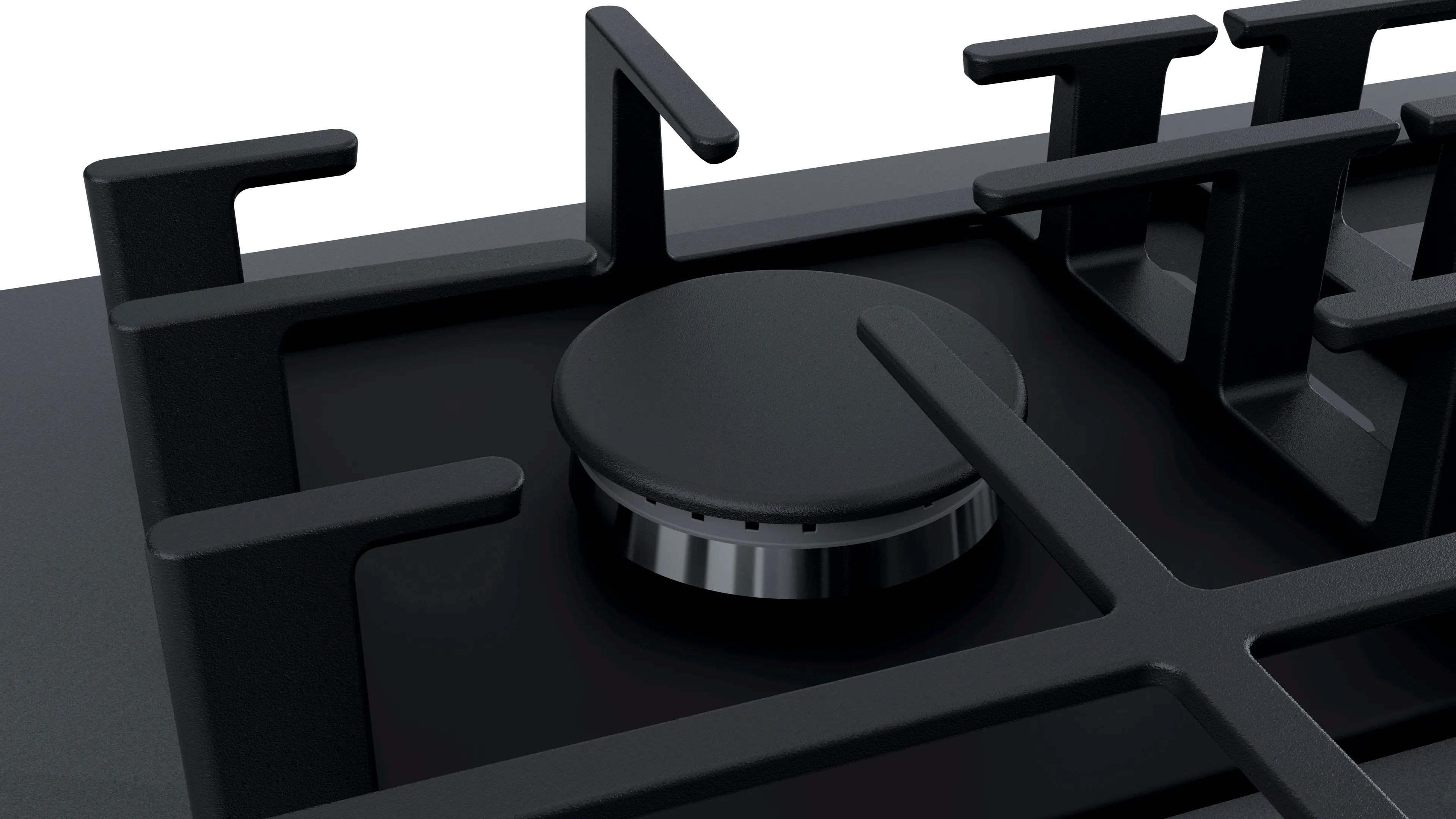 NGMP077UC Bosch Benchmark 30 Inch Gas Cooktop with FlameSelect - Gray Tempered Glass-3