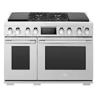SKSDR480SIS SKS Pro Dual Fuel Range - Stainless Steel 48 Inch