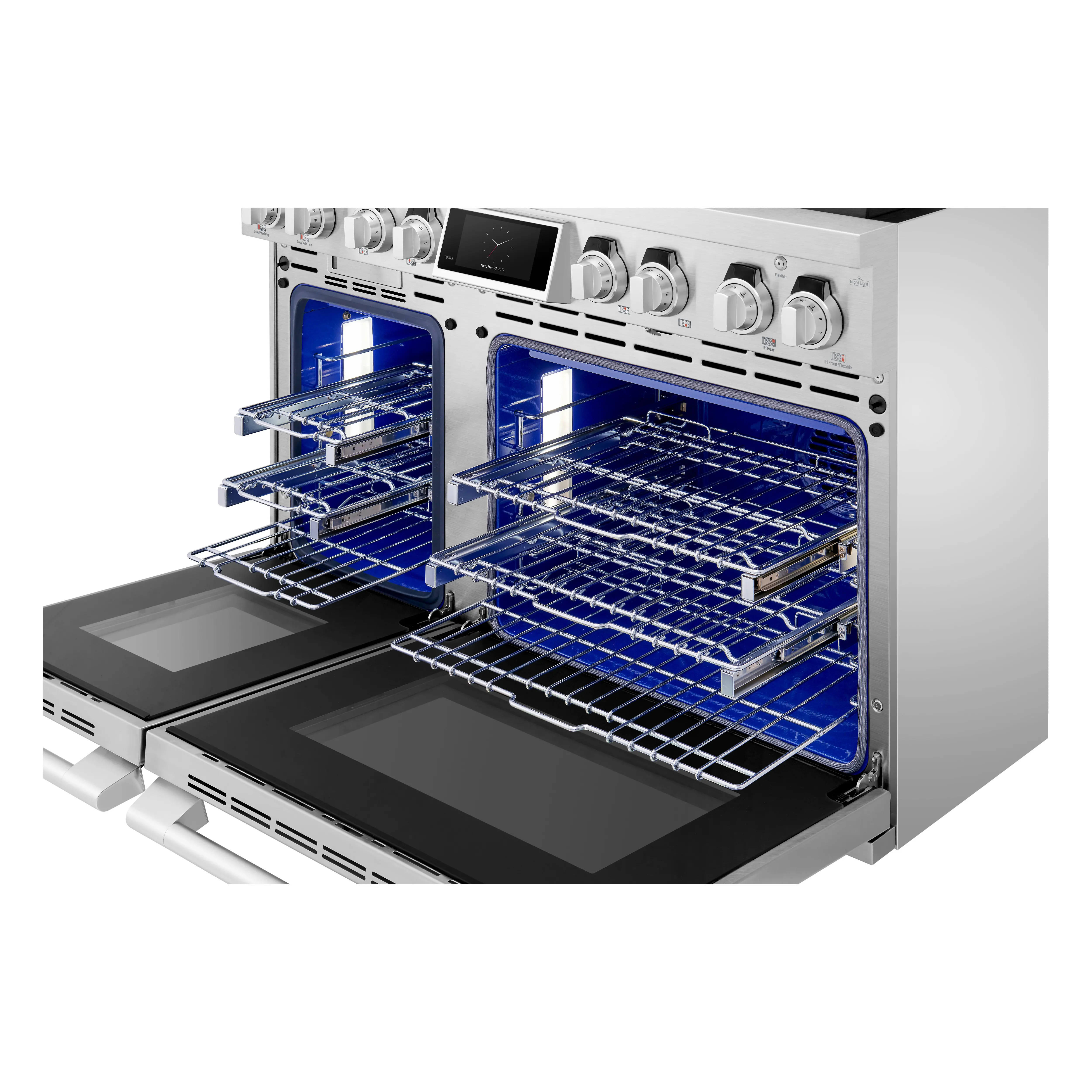 SKSDR480SIS SKS Pro Dual Fuel Range - Stainless Steel 48 Inch-7