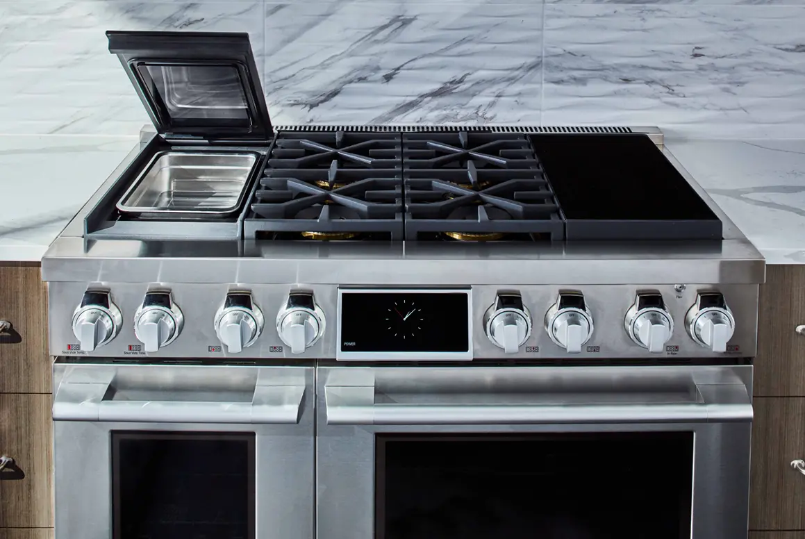 SKSDR480SIS Signature Kitchen Suites Pro Dual Fuel Range - Stainless Steel 48 Inch-3