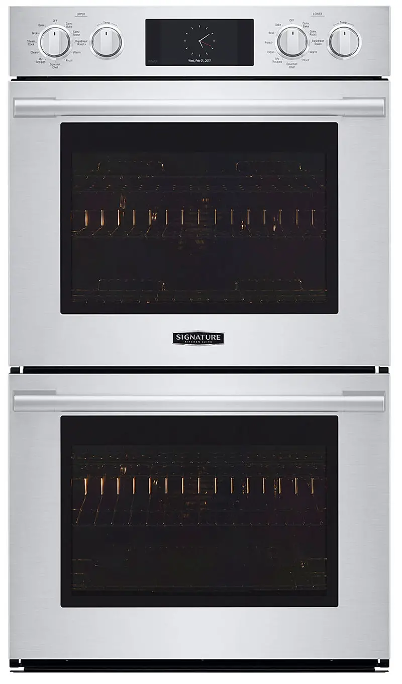 SKS 9.4 cu ft Double Wall Oven - Stainless Steel 30 Inch