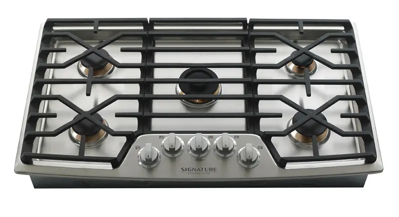 SKS 36 Inch Gas Smart Cooktop - Stainless Steel
