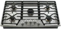 UPCG3654ST Signature Kitchen Suites 36 Inch Gas Smart Cooktop - Stainless Steel