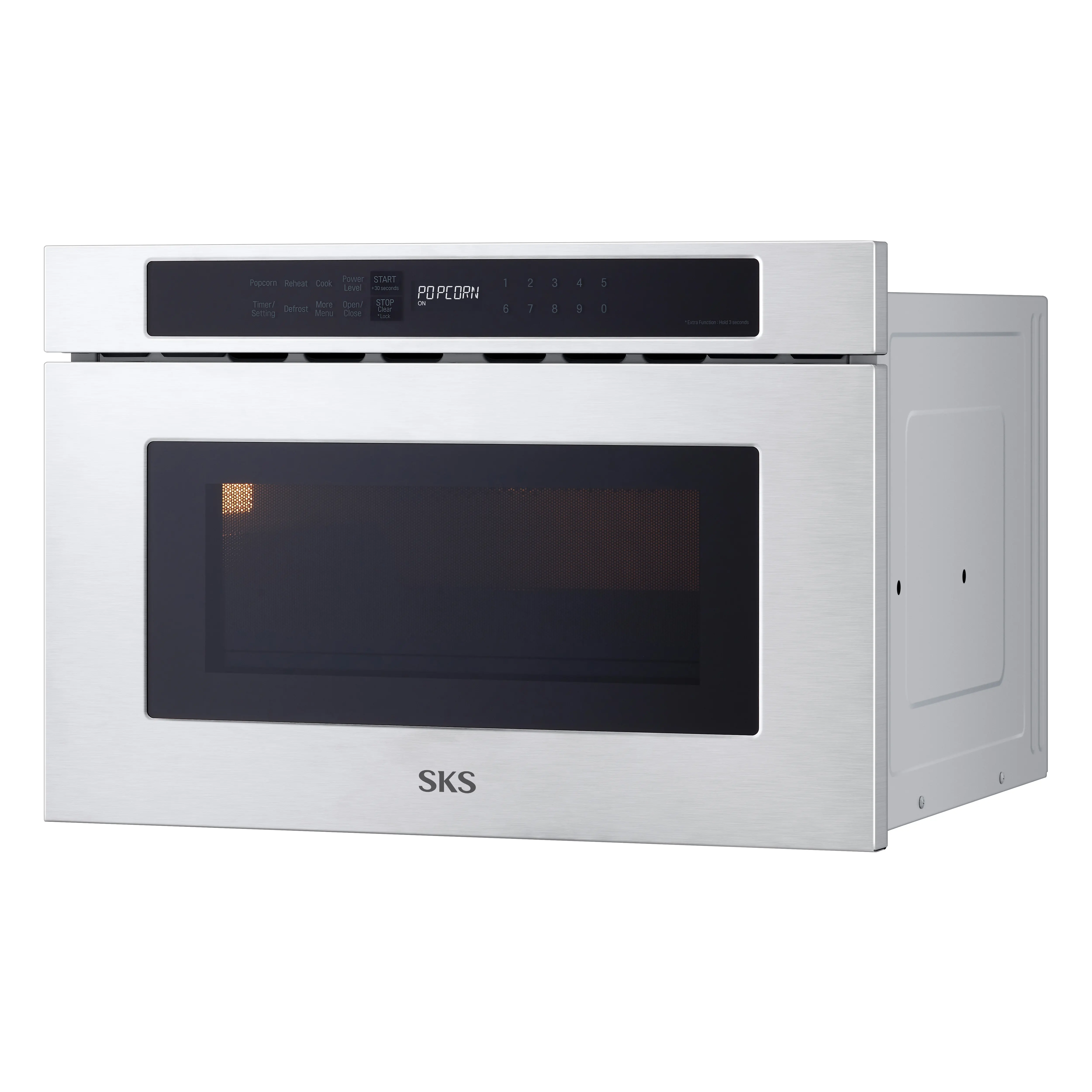 SKSMD2401S SKS 24 Inch Microwave Drawer - Stainless Steel-4