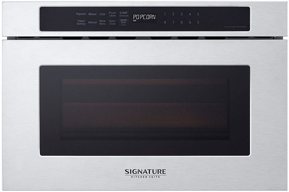 Signature Kitchen Suites 24 Inch Microwave Drawer - Stainless Steel