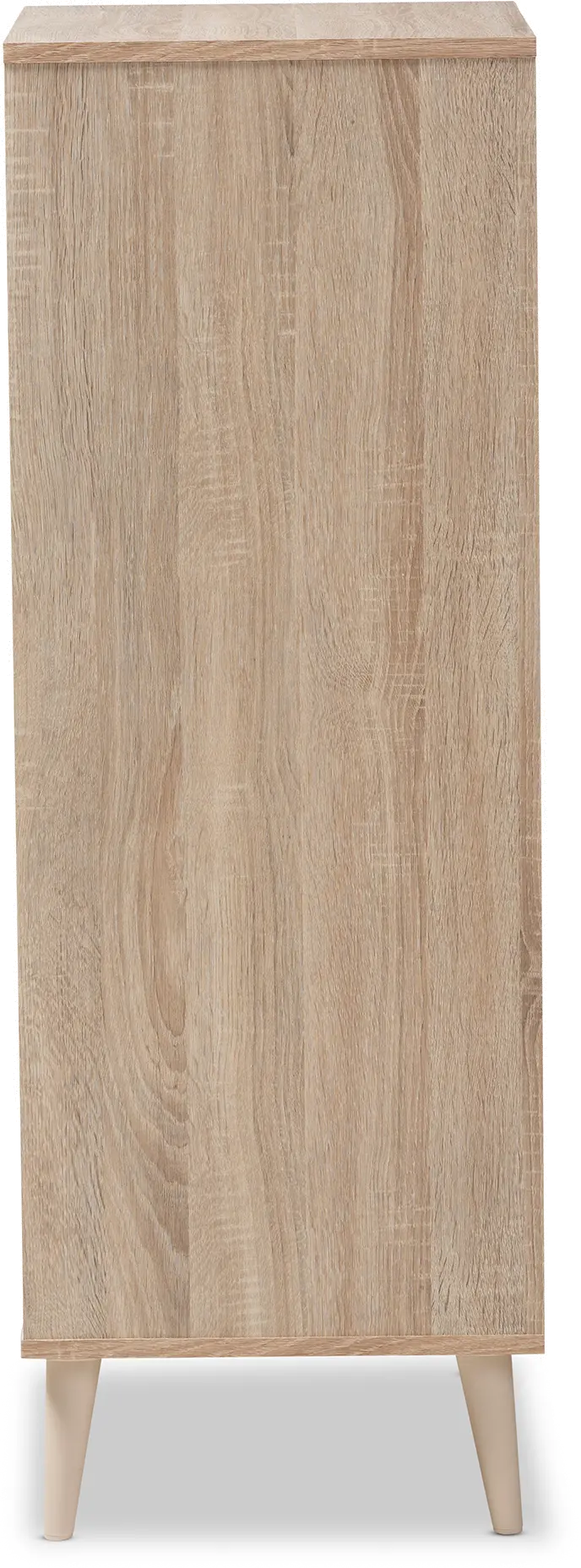 148-8254-RCW Modern Oak and Gray 5 Drawer Chest of Drawers - Silas-6