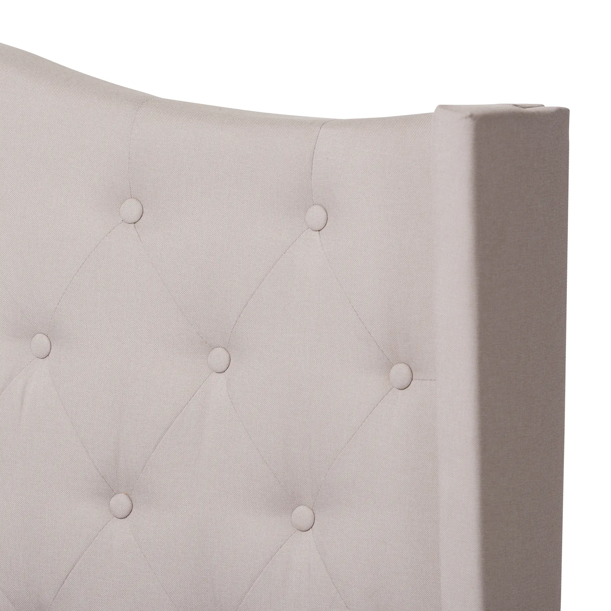 149-8976-RCW Contemporary Beige Upholstered King Bed - Natasha-6