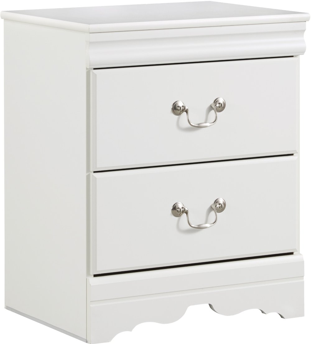 Anarasia White Nightstand