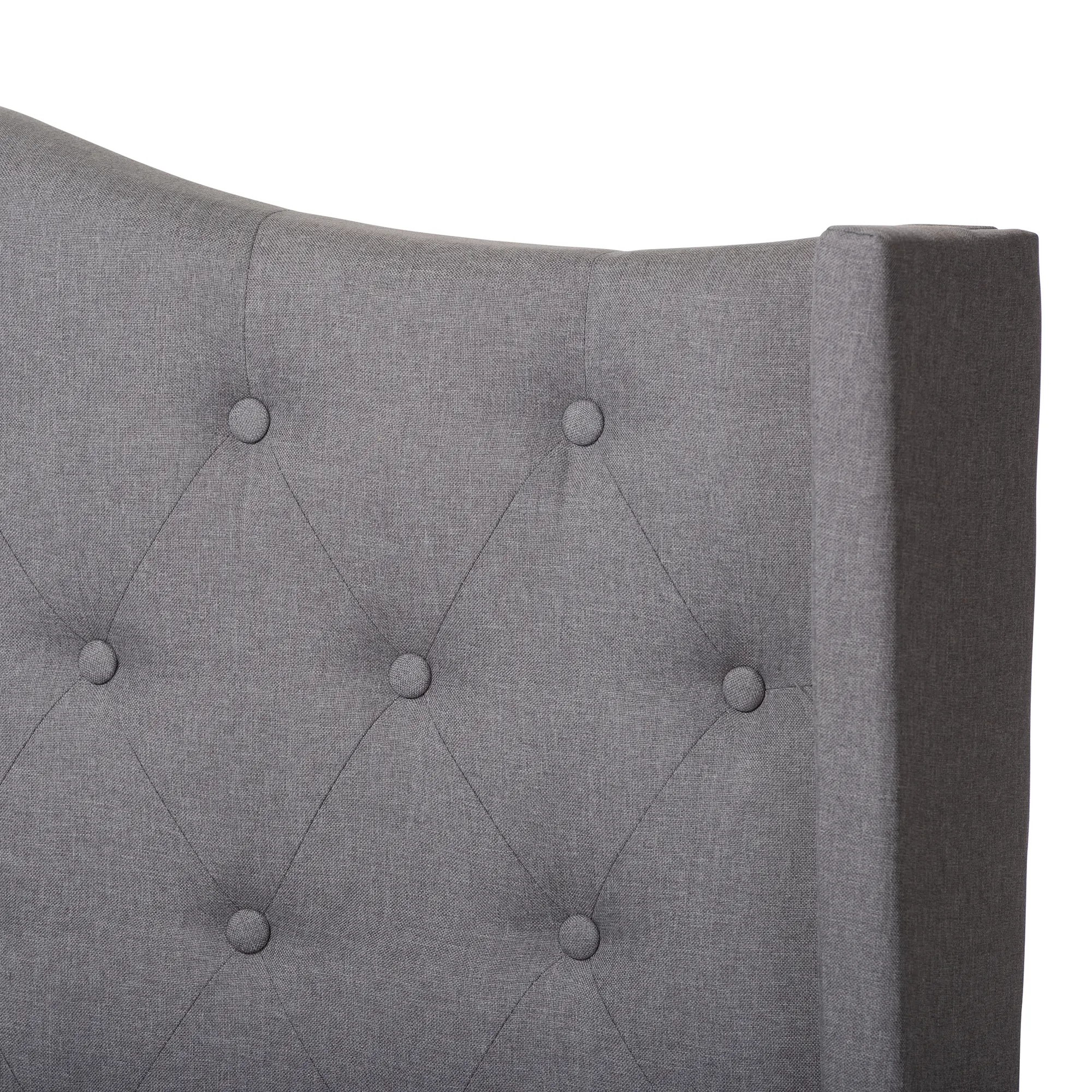 149-8974-RCW Light Gray Upholstered King Bed - Natasha-6