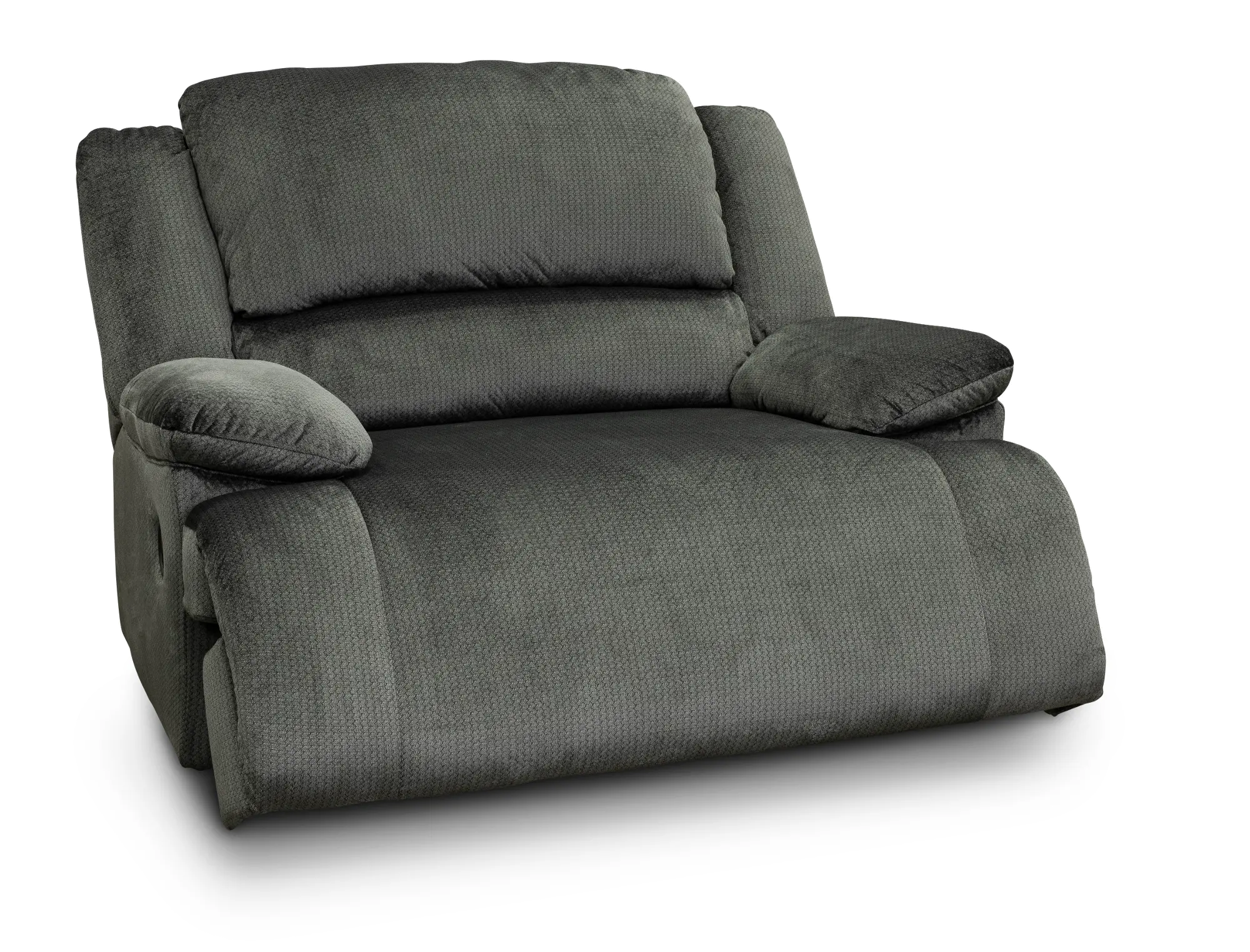 Clonmel Gray Wide Seat Recliner-1