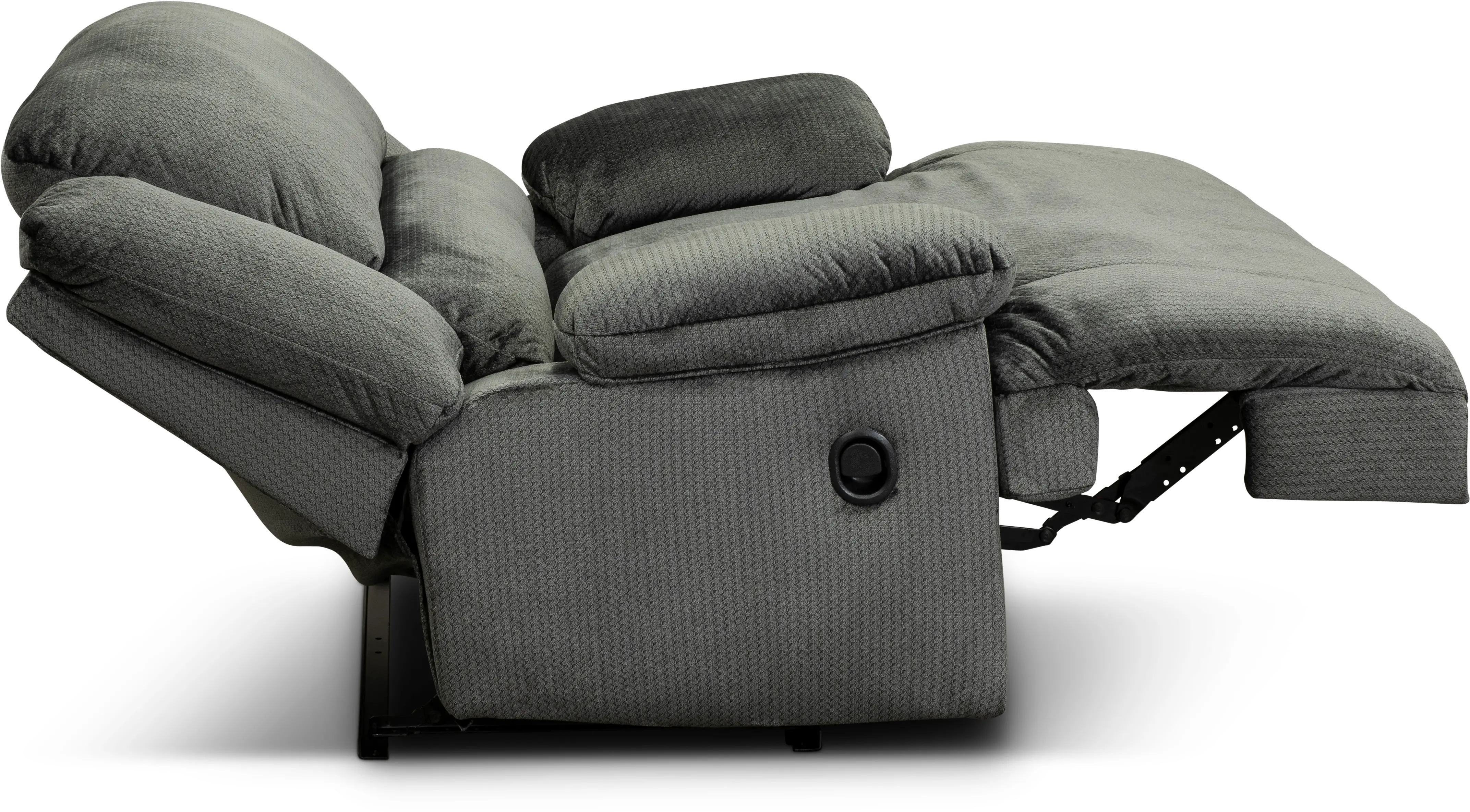 Clonmel Gray Wide Seat Recliner-3