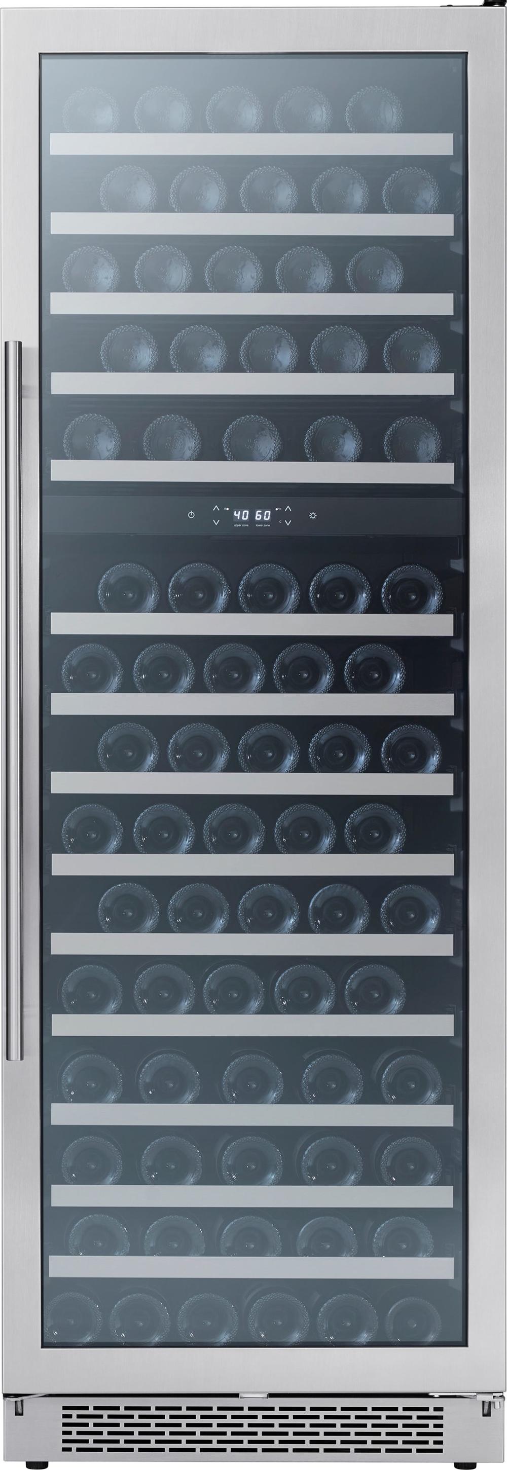 Zephyr Presrv Full Size Dual Zone Wine Cooler - Stainless Steel