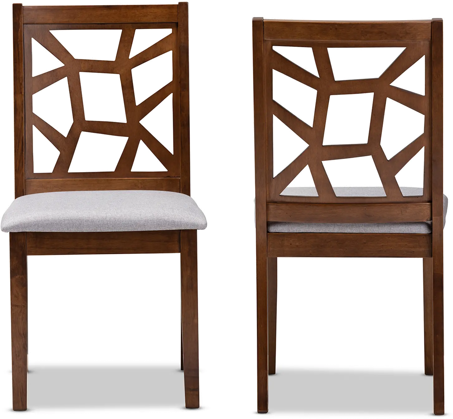 149-8963-RCW Abilene Brown Upholstered Dining Room Chair (Set of 2)-4