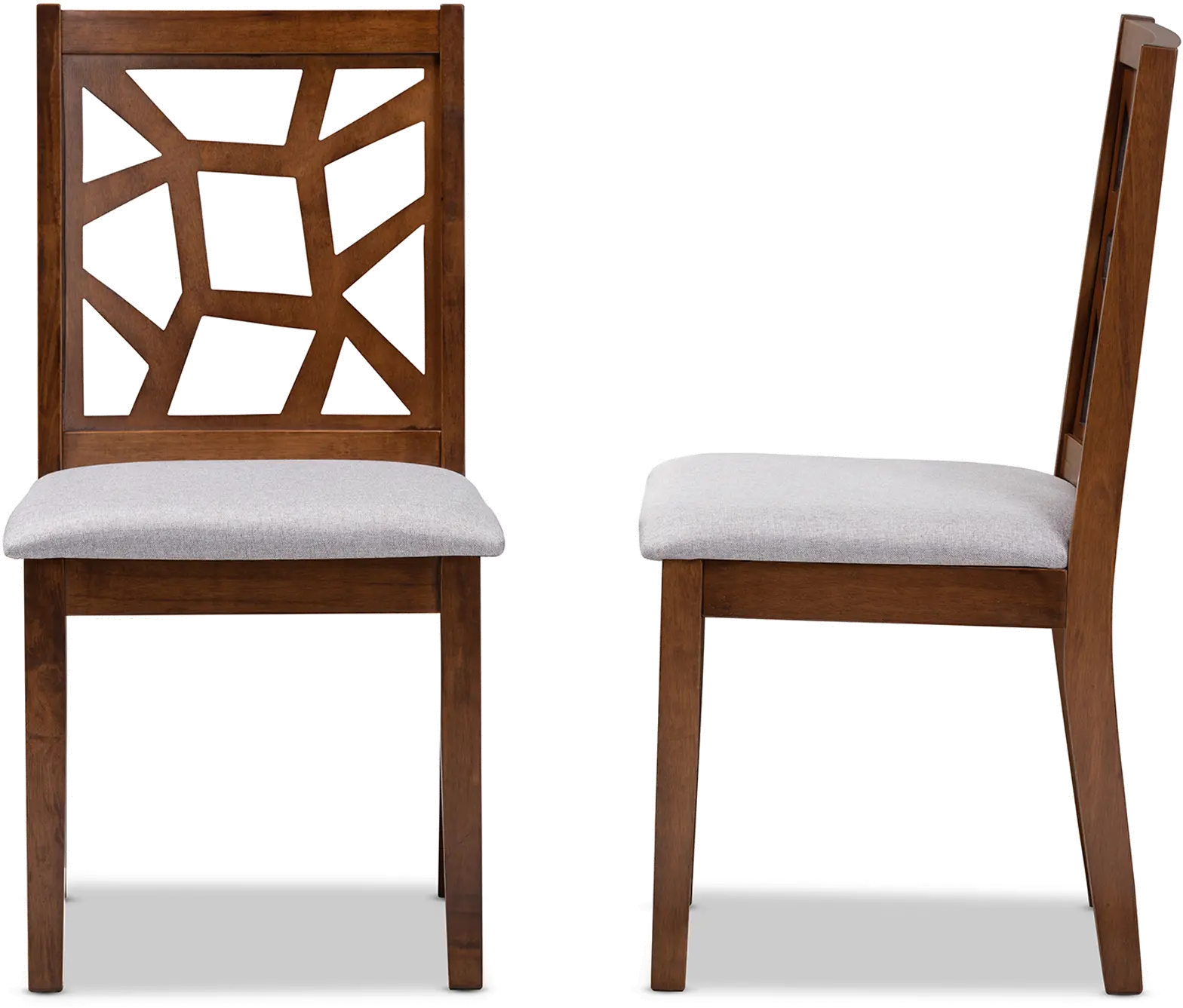 149-8963-RCW Abilene Brown Upholstered Dining Room Chair (Set of 2)-5
