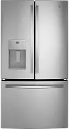 GFE26JYMFS GE 25.6 Cu Ft French Door Refrigerator - Stainless Steel