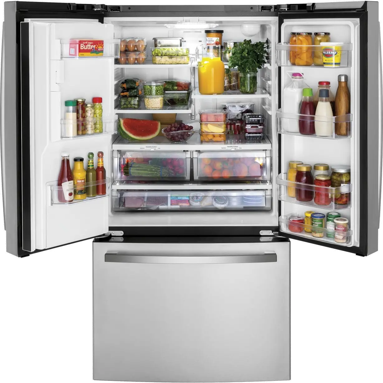 GFE26JYMFS GE 25.6 cu ft French Door Refrigerator - Stainless Steel-3