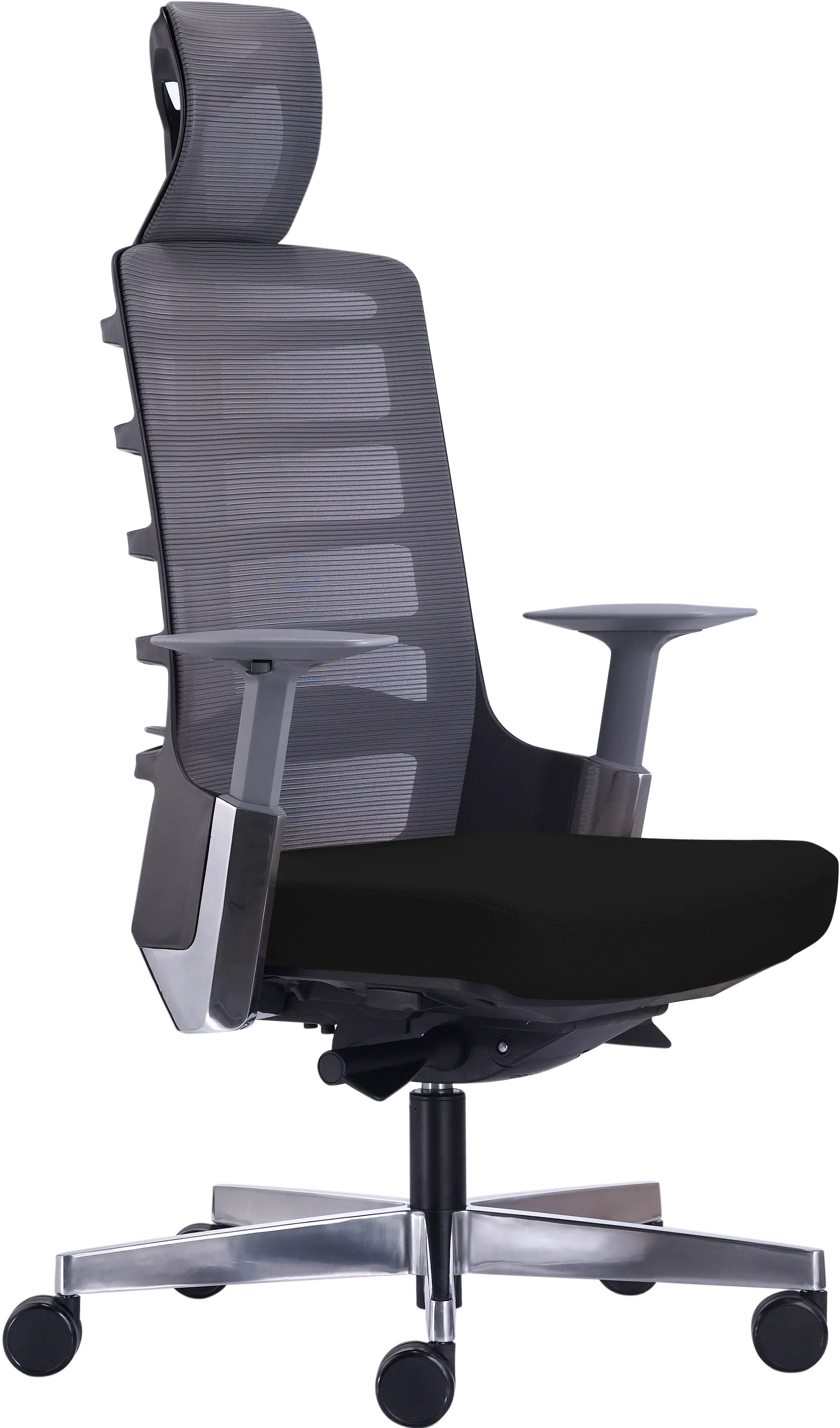 Black High Back Office Chair - Seattle-4