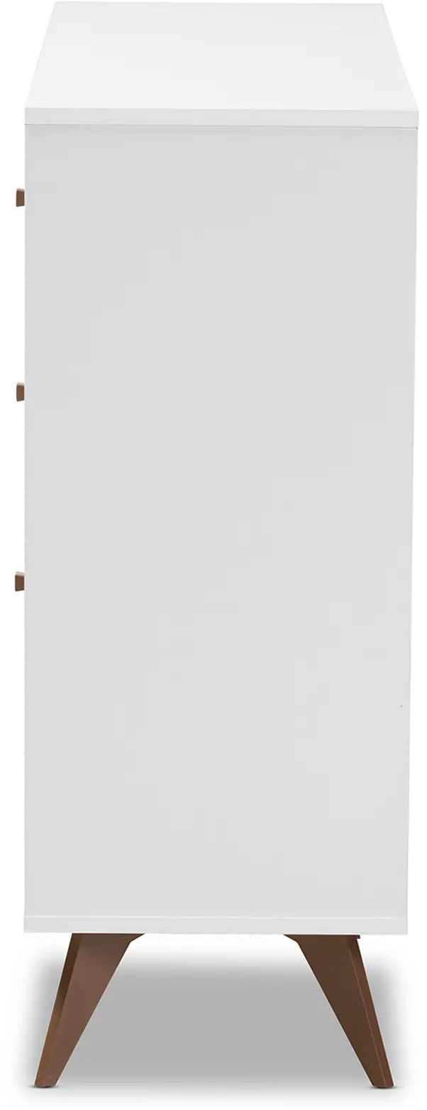 150-9234-RCW Audrea Mid Century White Wine Cabinet-6