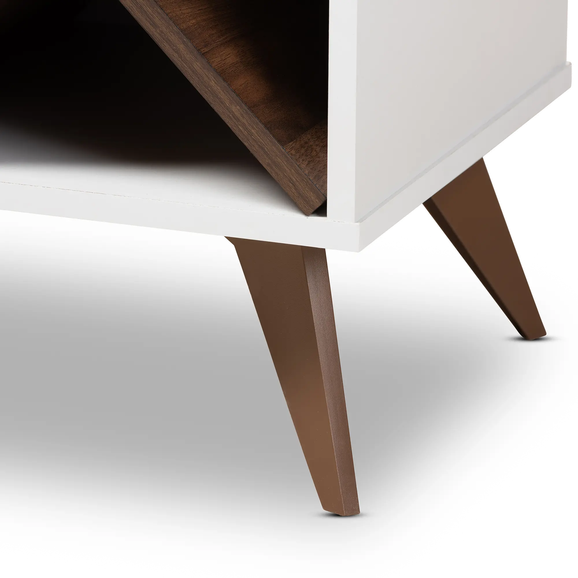 150-9234-RCW Audrea Mid Century White Wine Cabinet-8