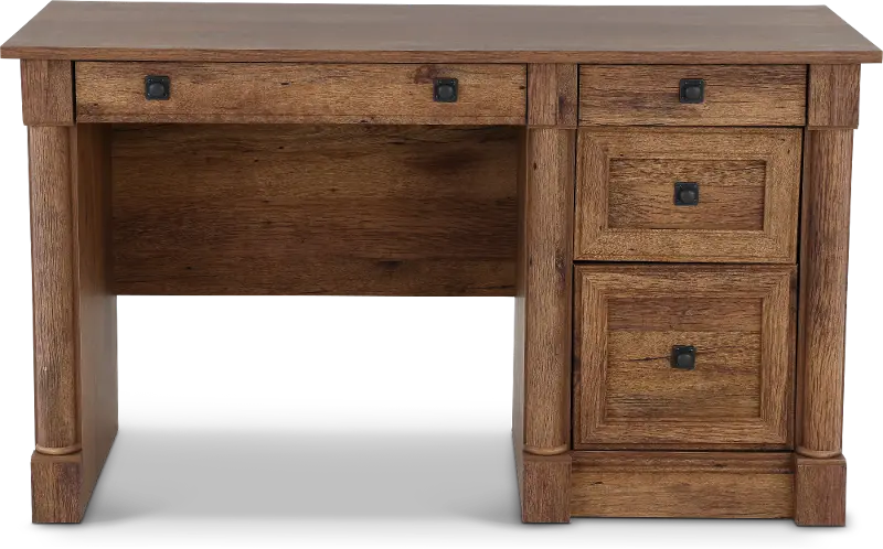 Palladia Brown Computer Desk