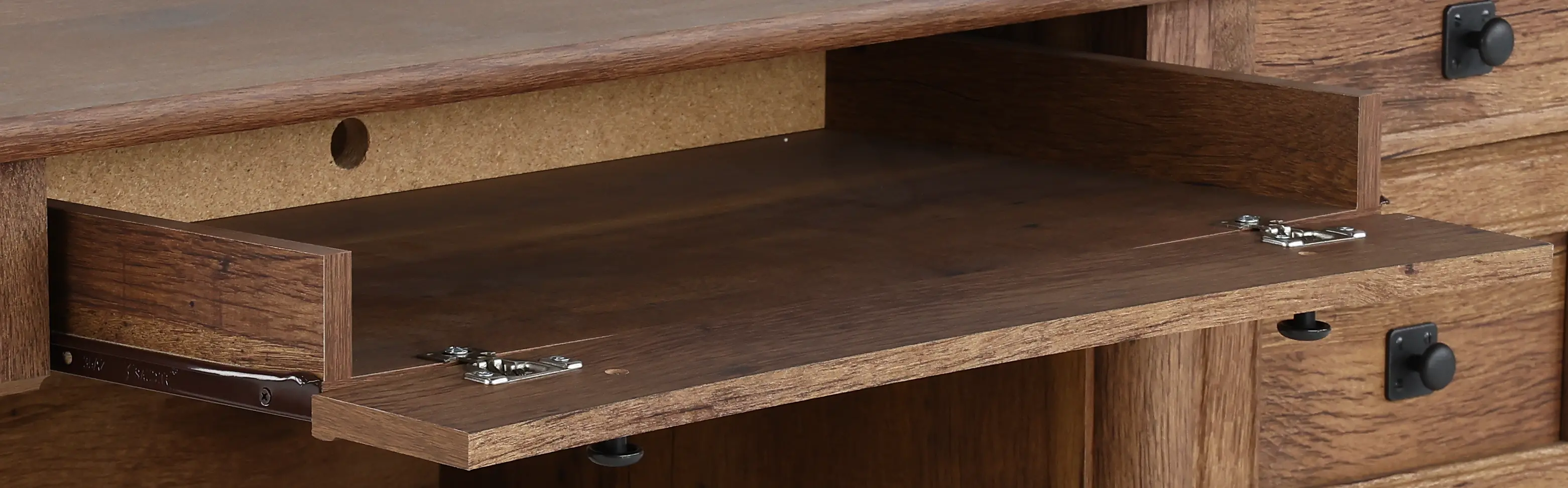 Palladia Brown Computer Desk-7