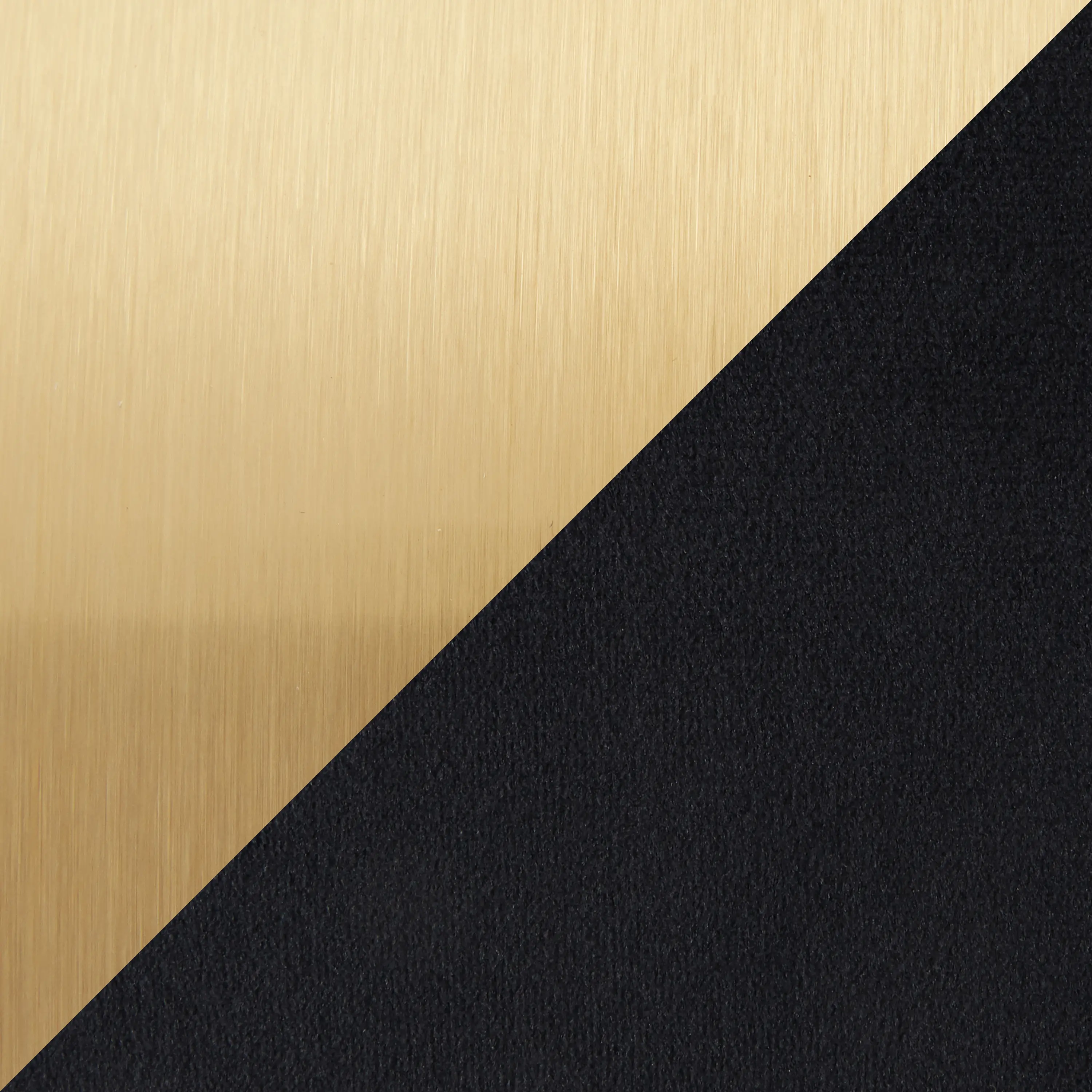 OT-MARLA PLT VBK Contemporary Black Velvet and Gold Metal Ottomans (Set of 2) - Marla-2