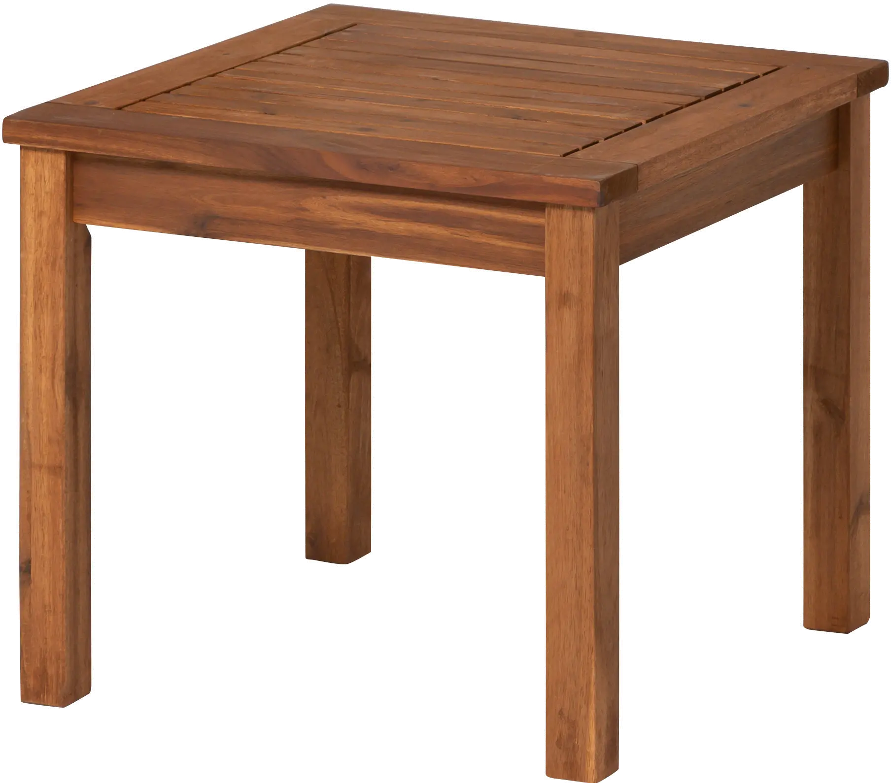 OWSSTBR Brown Patio Wood Side Table - Midland-1