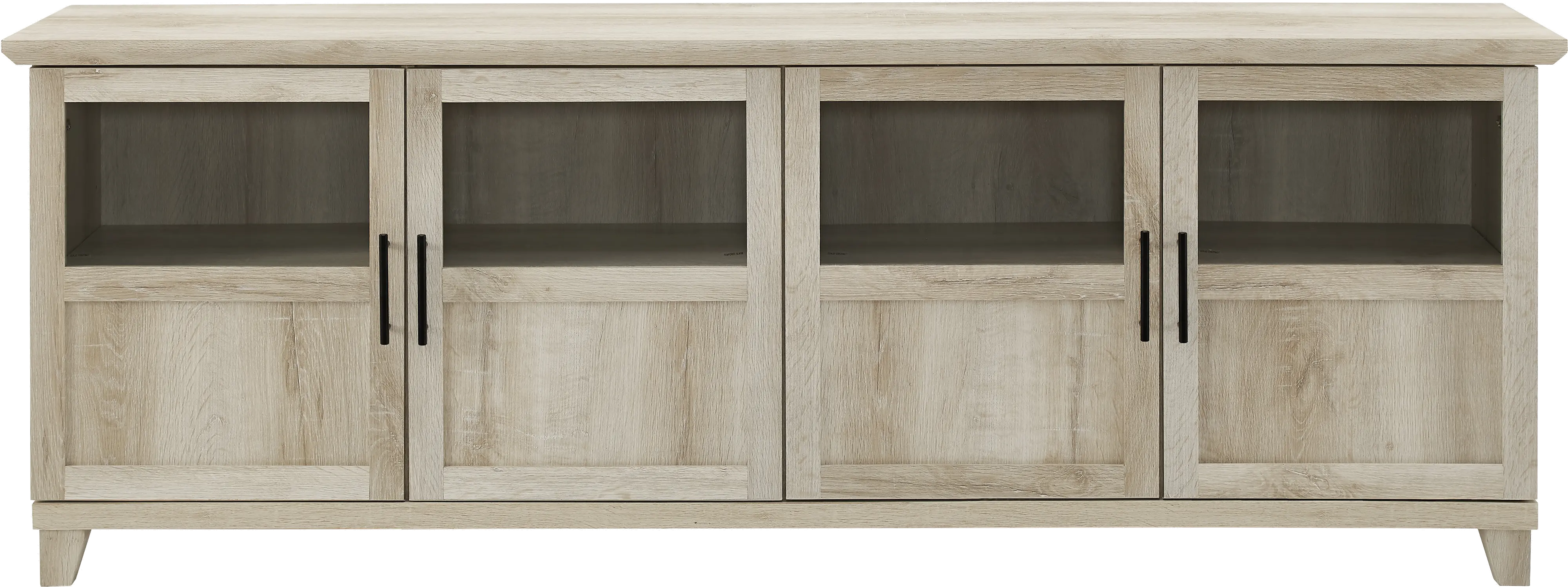 W70GD4DWO Davis White Oak 70 Inch TV Stand - Walker Edison-1