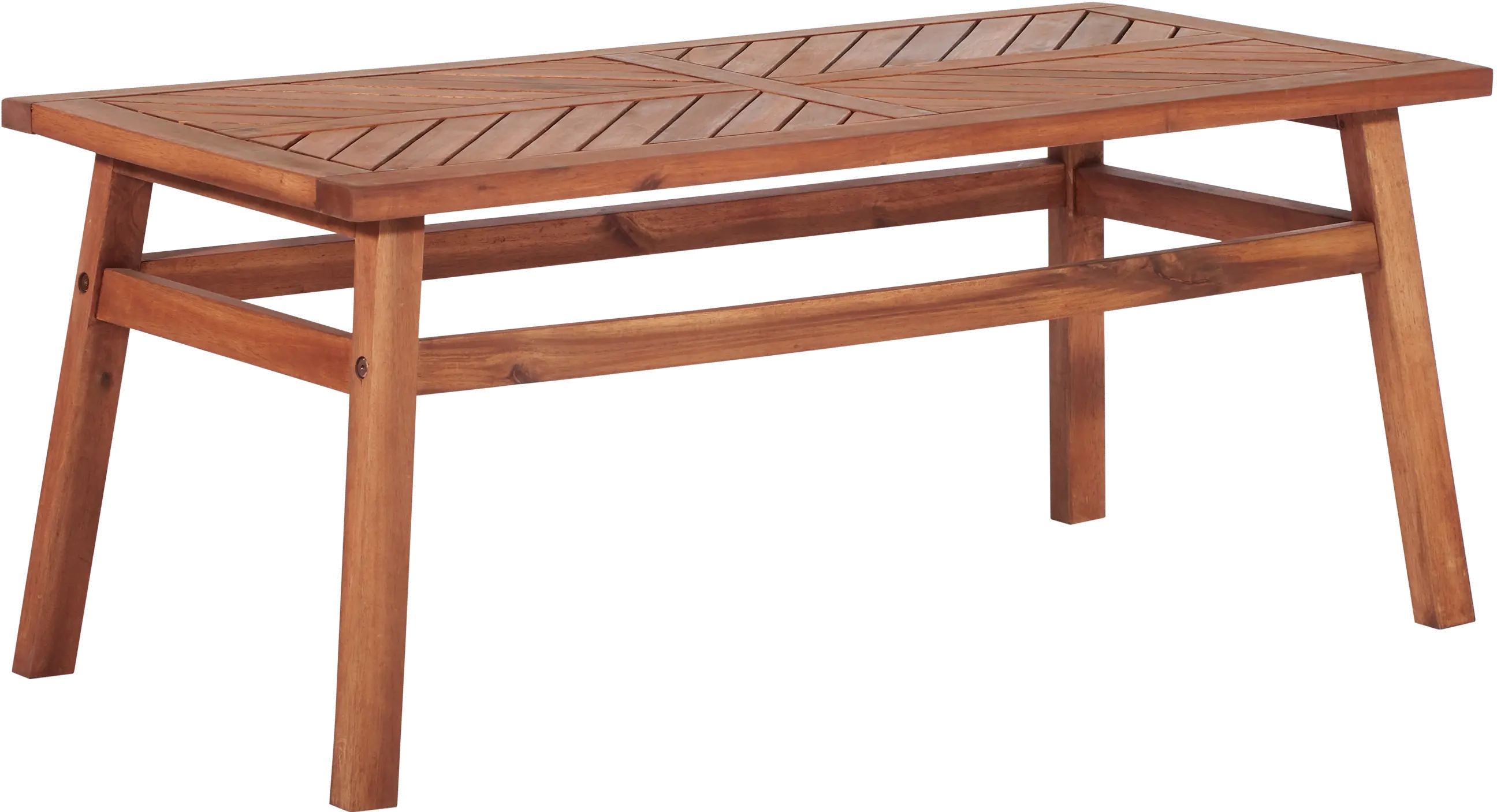 OW42VINCTBR Vincent Natural Acacia Wood Patio Coffee Table-1