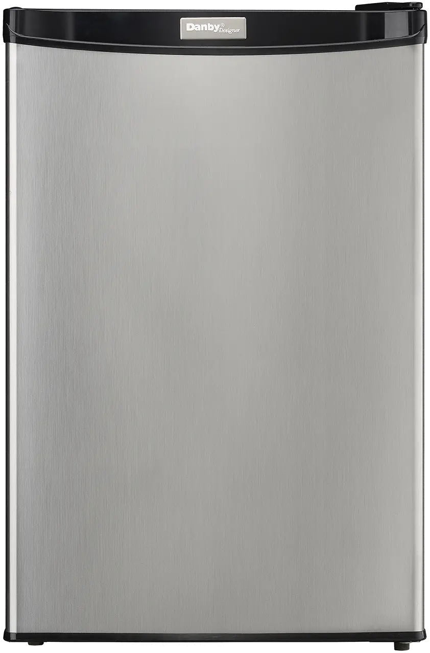 DCR044B1SLM Danby Diplomat Compact Refrigerator - 4.4 cu. ft., Stainless Steel-1