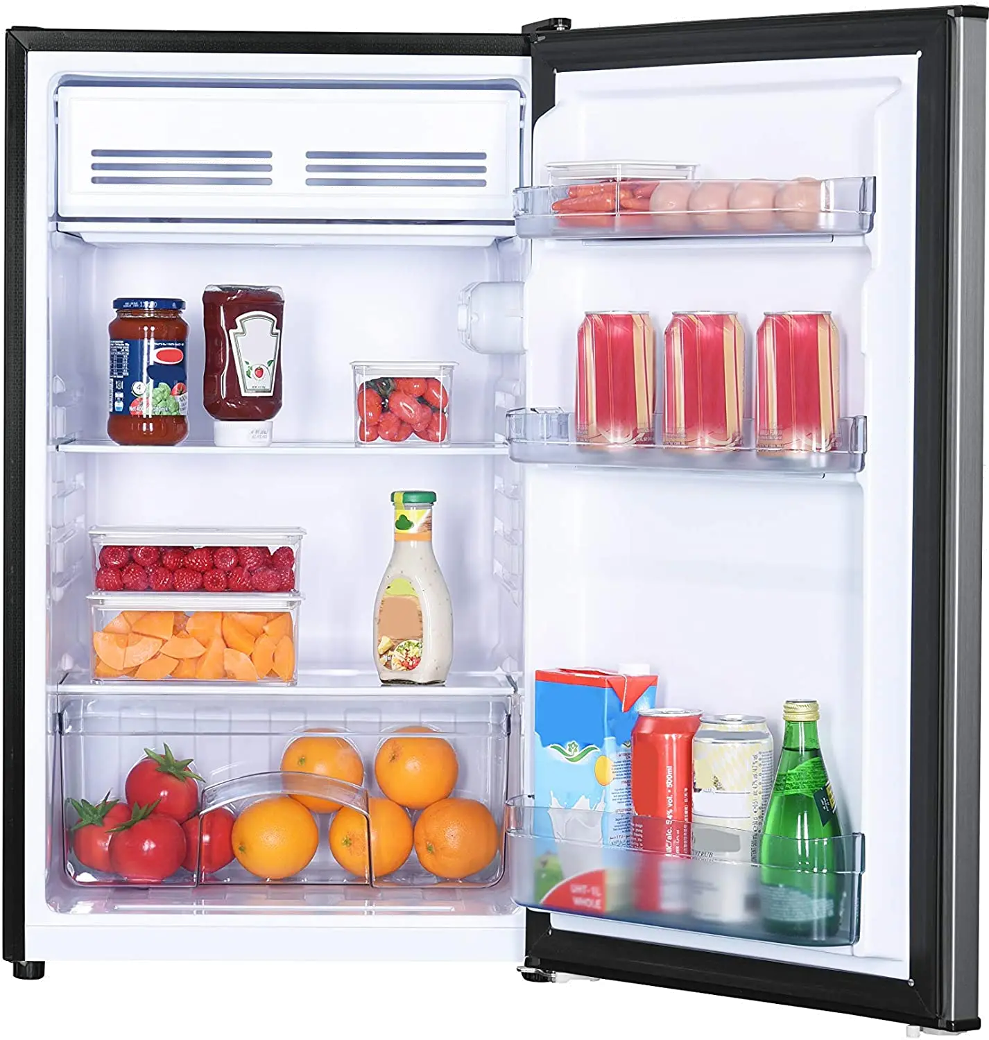 DCR044B1SLM Danby Diplomat Compact Refrigerator - 4.4 cu. ft., Stainless Steel-4