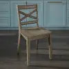 5525-80 Rustic Gray Dining Room Chair (Set of 2) - Mountain Lodge