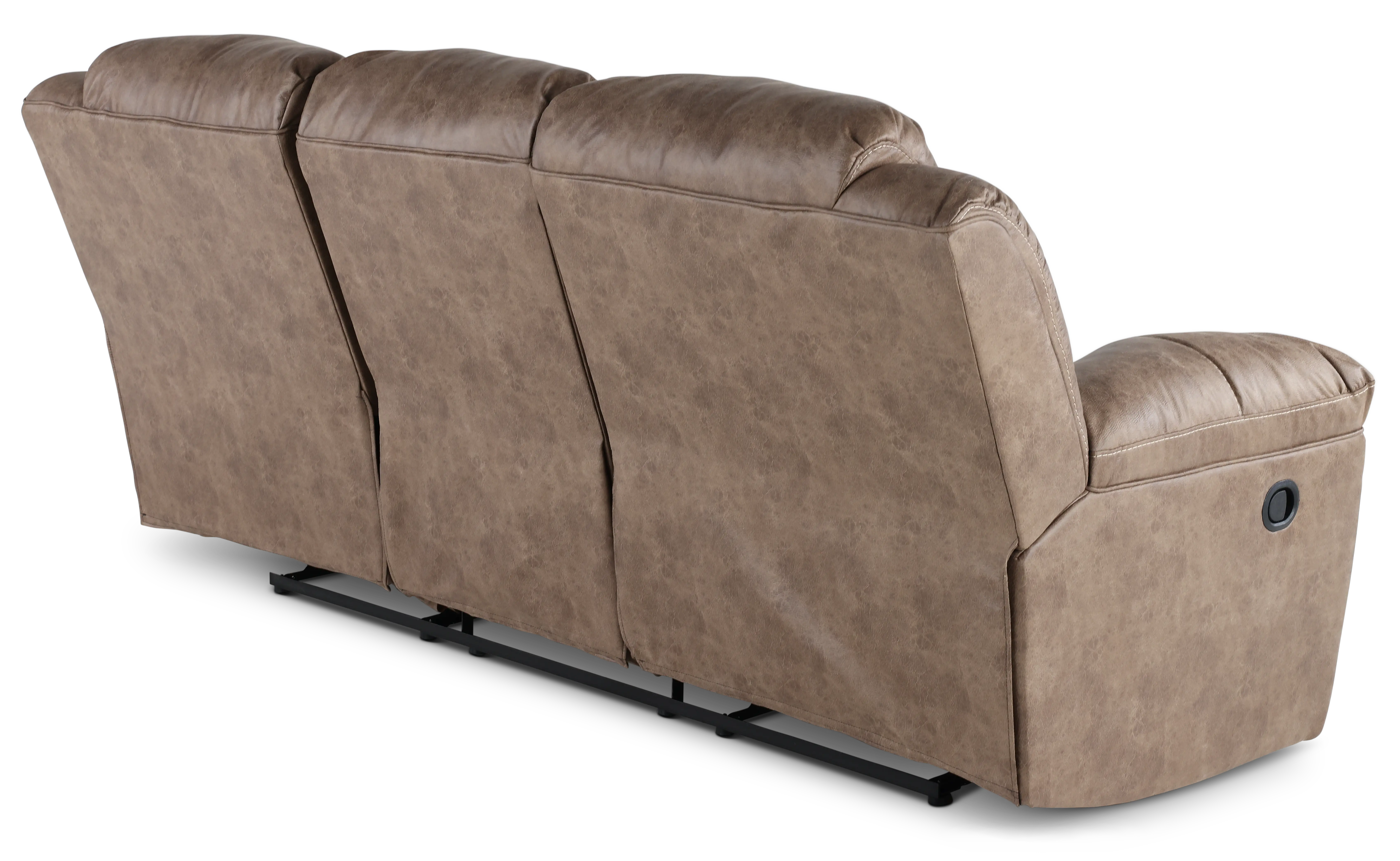 Stoneland Fossil Brown Casual Reclining Sofa-7