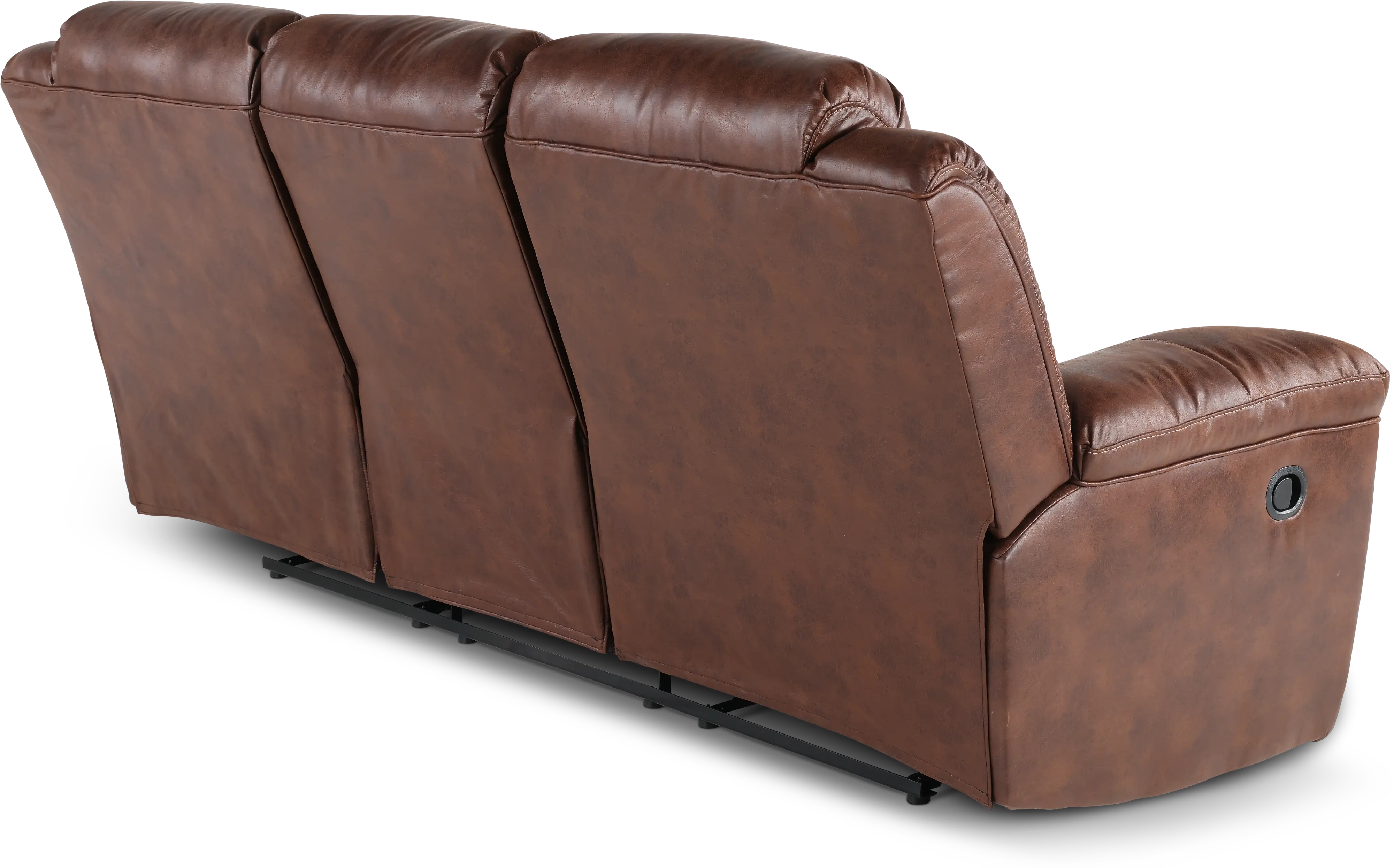 Stoneland Brown Casual Reclining Sofa-8