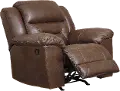 Stoneland Chocolate Brown Casual Recliner