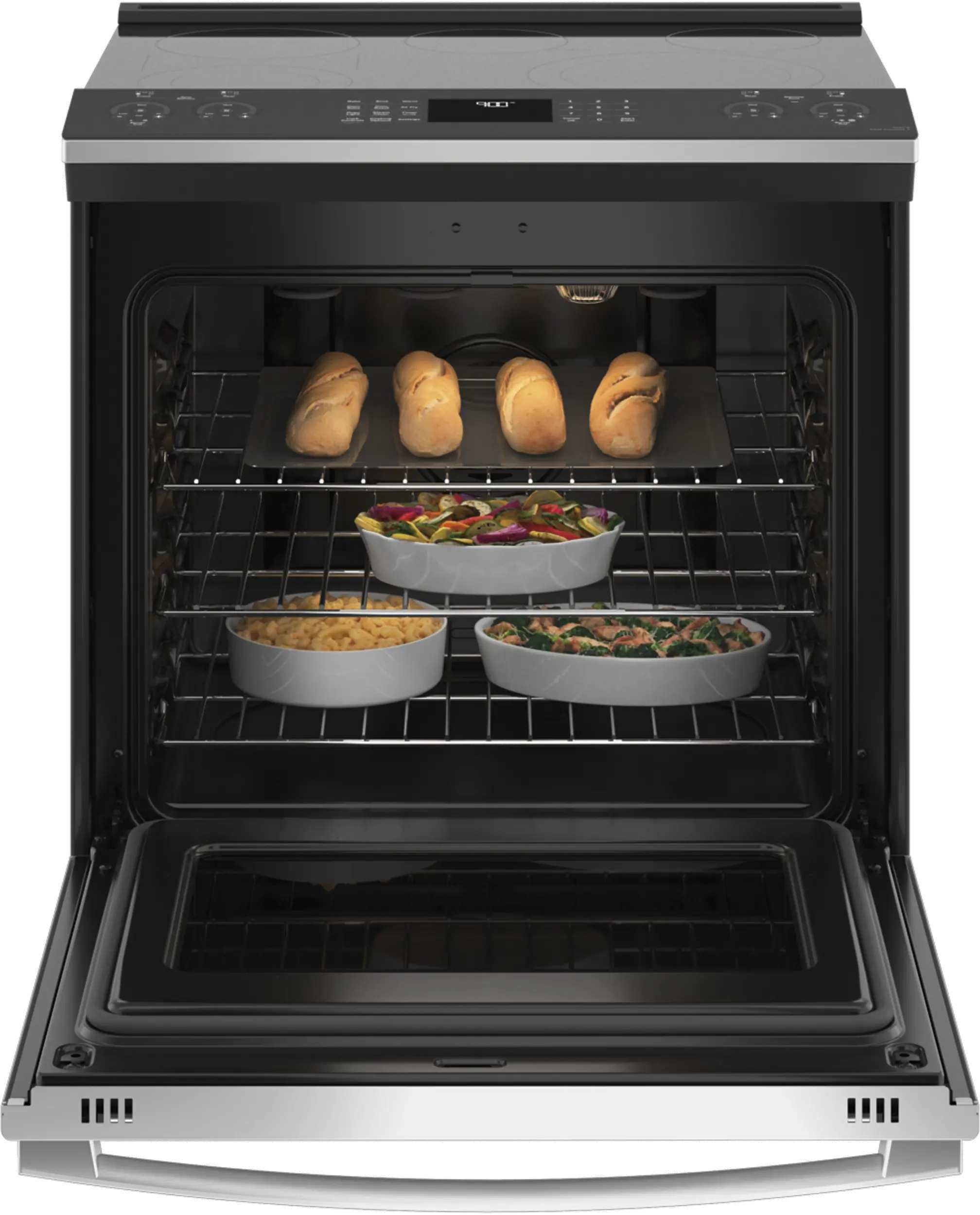 PSS93YPFS GE Profile 5.3 cu ft Electric Range - Stainless Steel-4
