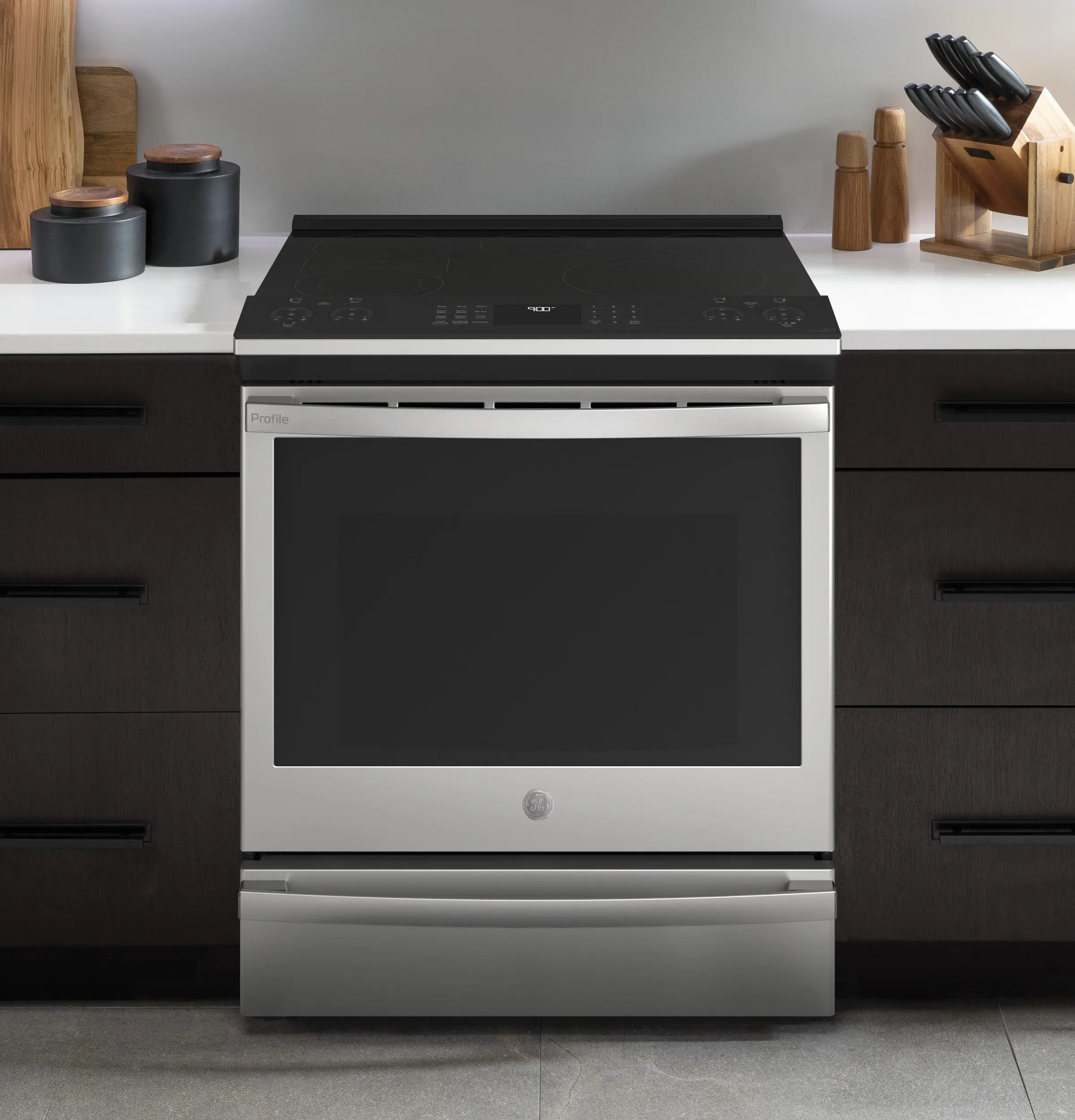 PSS93YPFS GE Profile 5.3 cu ft Electric Range - Stainless Steel-2