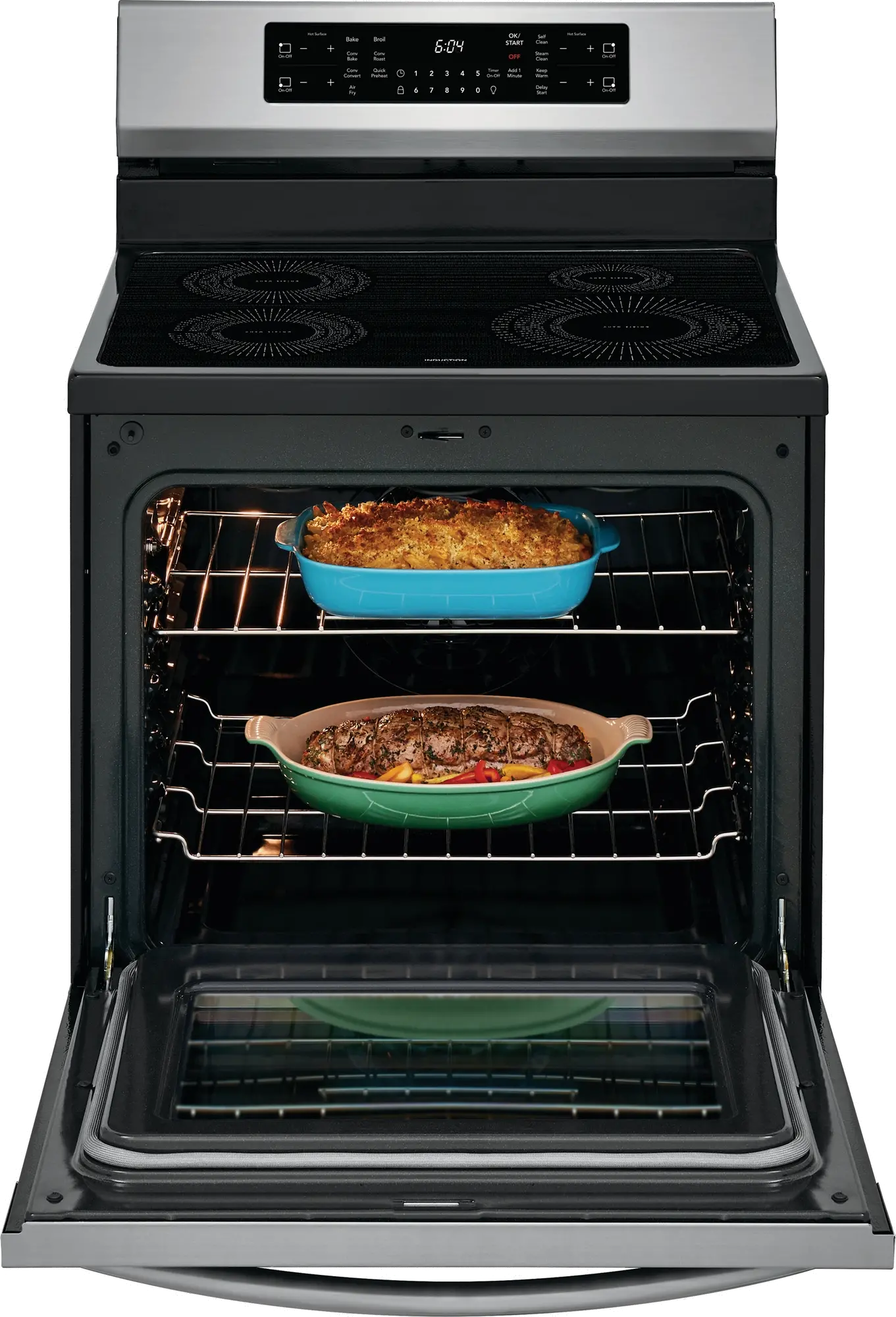 GCRI3058AF Frigidaire Gallery 5.4 cu ft Induction Range - Stainless Steel-3