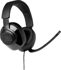 JBLQUANTUM300BLKAM JBL Quantum 300 Wired Over-Ear Gaming Headset - Black