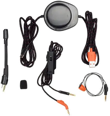JBLQUANTUMONEBLKAM JBL Quantum ONE Gaming Headphones - Black-8
