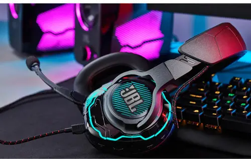 JBLQUANTUMONEBLKAM JBL Quantum ONE Gaming Headphones - Black-2