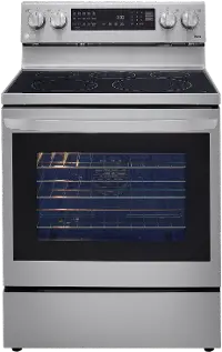 LREL6325F LG 6.3 cu ft Electric Range with InstaView - Stainless Steel